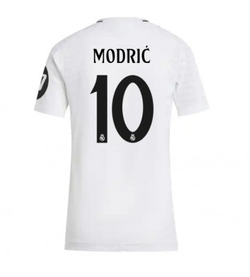 Real Madrid Luka Modric #10 Replica Home Stadium Shirt for Women 2024-25 Short Sleeve